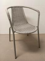 Grijze vintage draadstoel, Ophalen, Metaal, Zo goed als nieuw, Eén