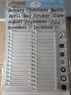 stempel art journ CS349: dates to remember, Ophalen of Verzenden, Nieuw