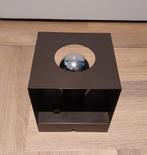 NWS-65 vintage retro philips wandlamp kubus cube, Huis en Inrichting, Lampen | Wandlampen, Ophalen of Verzenden, Gebruikt, Metaal