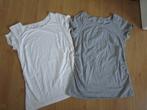 Grijs + Wit zwangerschaps shirt maat M, Kleding | Dames, Positiekleding, Maat 38/40 (M), Zo goed als nieuw, Grijs, Shirt of Top