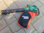 Black & Decker Bladblazer met Opvangzak, Tuin en Terras, Bladblazers, Ophalen, Gebruikt, Ruggedragen, Black & Decker