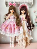 Twee (rec) Bjd poppen 1/3 (60 cm) met veel extra's gratis, Verzamelen, Ophalen, Zo goed als nieuw, Fashion Doll