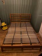 Bedframe 140x200 Hout Ikea Tarva, Ophalen, Bruin, Tweepersoons, 140 cm
