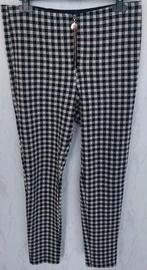 Zara Geruite Broek - Maat XL - Zwart/Wit, Kleding | Dames, Broeken en Pantalons, Maat 46/48 (XL) of groter, Ophalen of Verzenden