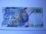 Kenia - 500 Shilling- Bankbiljet, Postzegels en Munten, Bankbiljetten | Afrika, Verzenden, Overige landen, Los biljet