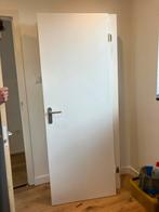 Binnendeur voor badkamer of toilet, Minder dan 80 cm, Gebruikt, Hout, Ophalen