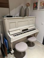 Antieke Adolf Lehmann Piano, Ophalen, Wit