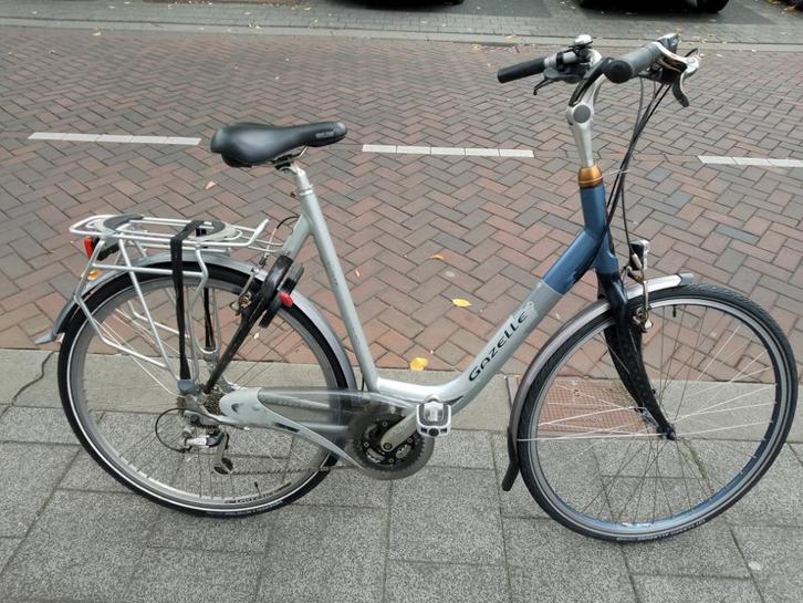 Gazelle Lite Line d61 damesfiets/tourfiets, Fietsen en Brommers, Fietsen | Dames | Damesfietsen, Gebruikt, Gazelle, Versnellingen