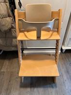 stokke kinderstoel beuken tripp trapp trip trap, Kinderen en Baby's, Ophalen, Zo goed als nieuw, Meegroeistoel, Stoelverkleiner