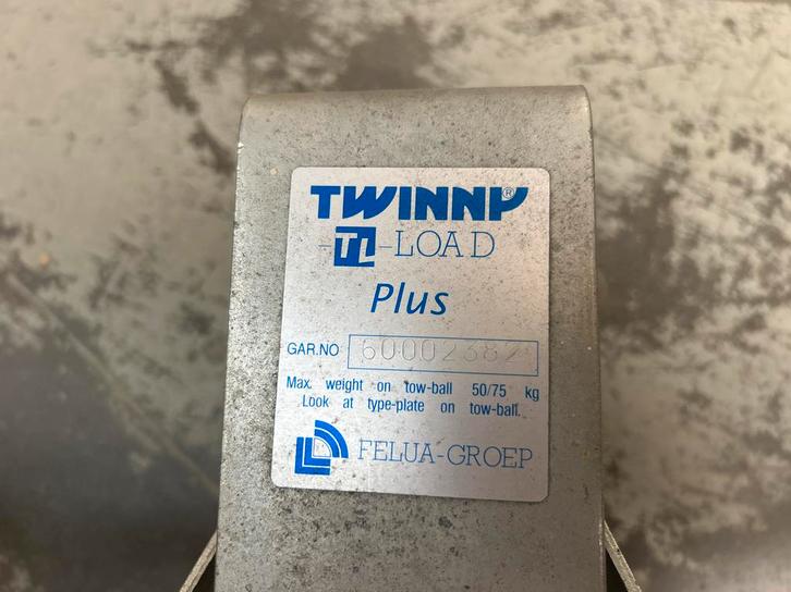 Twinny Load Plus Trekhaak Fietsendrager, Auto diversen, Fietsendragers, Gebruikt, Trekhaakdrager, 2 fietsen, Ophalen