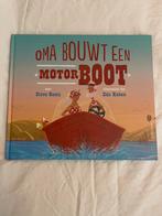 Nieuw prentenboek: “Oma bouwt een motorboot”, Boeken, Kinderboeken | Kleuters, Nieuw, Steve Goetz en Eda Kaban, Ophalen of Verzenden