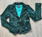 NIEUW Erg leuk groen vest met kant , maatje 158 164, Ophalen, Nieuw, Meisje, Trui of Vest