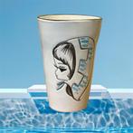 Mooi jaren 60 vaasje. Meisjeshoofd, Ophalen of Verzenden