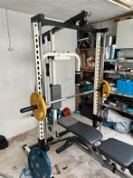 Compleet gym , smithmachine krachtstation, Sport en Fitness, Ophalen of Verzenden, Zo goed als nieuw