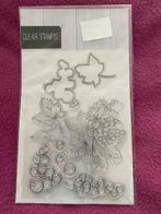 snijmal en stempels rode of zwarte bessen aalbessen bladeren, Ophalen of Verzenden, Nieuw, Natuur, Pons of Mal