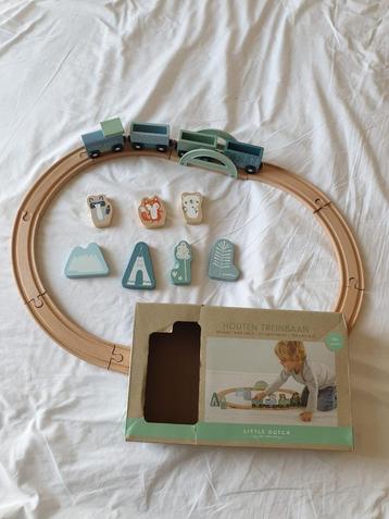 Little Dutch houten Treinbaan Adventure blue beschikbaar voor biedingen
