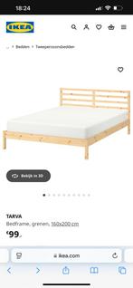IKEA tarva bedframe- perfecte staat- 160x200, Huis en Inrichting, Ophalen, Wit, Tweepersoons, Zo goed als nieuw