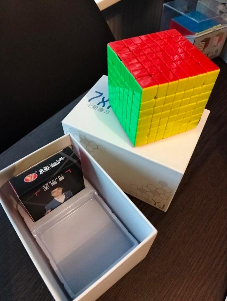 Rubik's Cube 7x7 - Uitdaging voor de Breinbreker!, Kinderen en Baby's, Speelgoed | Kinderpuzzels, Zo goed als nieuw, 6 jaar of ouder