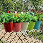 10x Hang Bloempotten / Plantenbak Bloempot Bloembak Balkon, Tuin en Terras, Bloempotten, Balkon, Verzenden, Rond, Nieuw