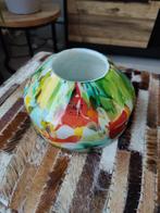 Fidrio Vaas - Kleurrijk Glasobject, Overige kleuren, Ophalen of Verzenden, Minder dan 50 cm, Glas