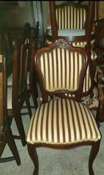 Klassieke Noten Eetkamerstoelen,set 4, Ophalen