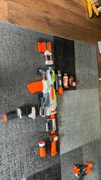 Nerf modulus ecs-10 met veel accessoires, Kinderen en Baby's, Speelgoed | Buiten | Actiespeelgoed, Ophalen of Verzenden, Zo goed als nieuw