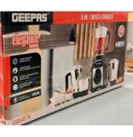 1000W SET 5-in-1 Mixer Blender Juicer 1.5L + bekers rvs, Nieuw, Ophalen of Verzenden, H, H