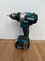 ZGAN Makita DDF486 + 18v5Ah accu, Doe-het-zelf en Verbouw, Gereedschap | Boormachines, Verzenden, Zo goed als nieuw, 600 watt of meer