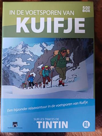 Kuifje - In de Voetsporen van Kuifje - 5 DVD Boxset beschikbaar voor biedingen