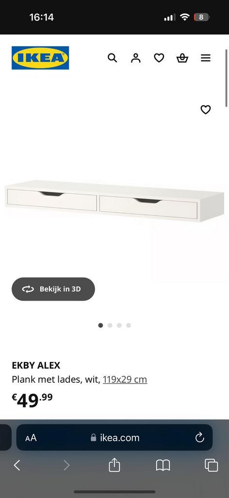 Laden Kast, Huis en Inrichting, Kasten | Ladekasten, Zo goed als nieuw, Minder dan 100 cm, 25 tot 50 cm, Ophalen of Verzenden
