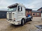 Scania R143-450 V8 143-450 Streamline V8 (bj 1995), Auto's, Vrachtwagens, Scania, Wit, Bedrijf, Diesel