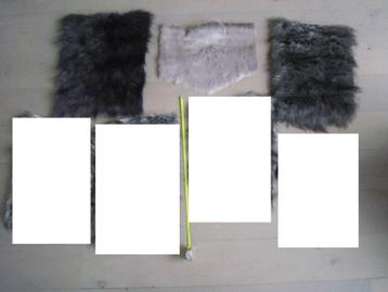Premium kwaliteit kunstbont kunstvacht reststukken beschikbaar voor biedingen