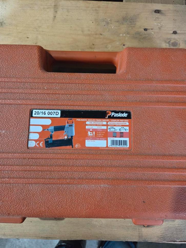 Paslode tacker paslode nieter Paslode, Doe-het-zelf en Verbouw, Gereedschap | Handgereedschap, Zo goed als nieuw, Ophalen