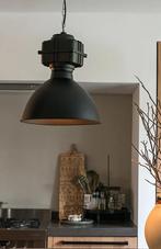 ZGAN. Grijze Industriële hanglamp 38cm, verstelbare ketting, Ophalen of Verzenden, Zo goed als nieuw, Minder dan 50 cm