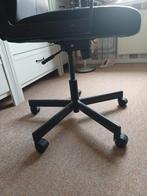 Zwarte bureau stoel, Ophalen of Verzenden, Zo goed als nieuw, Zwart