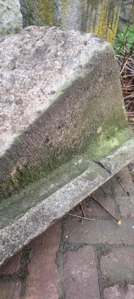 Hardstenen ornament te koop, Belgische blauwsteen, Tuin en Terras, Grind, Keien en Split, Gebruikt, Graniet, Ophalen