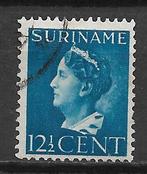 Suriname 1946 Koningin Wilhelmina, Postzegels en Munten, Verzenden, Gestempeld
