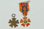 2 OUDE  MEDAILLES  NWB, Ophalen of Verzenden, Overige materialen