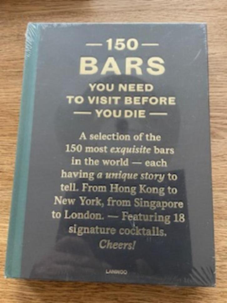150 Bars you need to visit, Boeken, Kookboeken, Nieuw, Overige typen, Overige gebieden, Ophalen of Verzenden