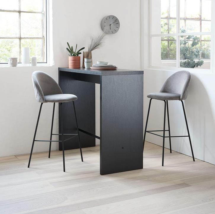 JYSK 4 stoelen met bartafel/hoge tafel, Huis en Inrichting, Barren, Zo goed als nieuw, Ophalen