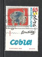 nvph 1409  Moderne kunst Cobra 1988, Verzenden, Na 1940, Gestempeld