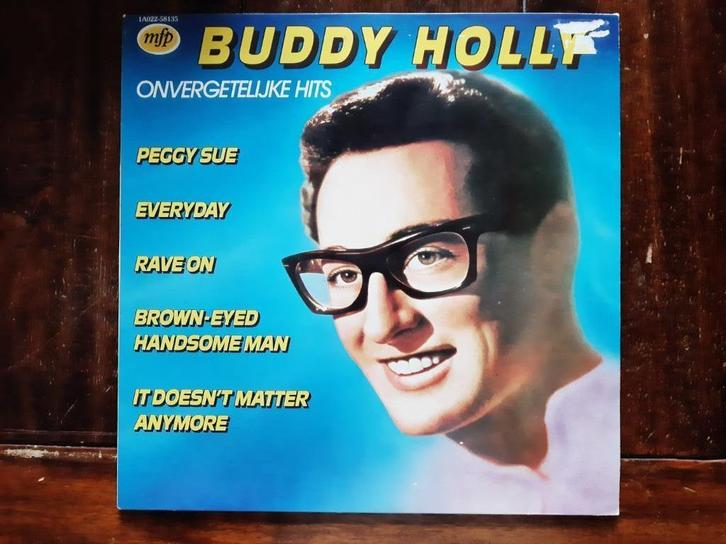 LP Buddy Holly / Onvergetelijke hits (1980), Cd's en Dvd's, Vinyl | Pop, Gebruikt, 1980 tot 2000, 12 inch, Ophalen of Verzenden