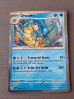 Paldea evolved 043/193 gyarados holo, Ophalen of Verzenden, Zo goed als nieuw, Losse kaart, Foil