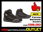 Motorschoen Forma Genesis - Zwart - Motorschoenen / Sneaker, Motoren, Kleding | Motorkleding, Info@huybersmotoren.nl, HM - Sale