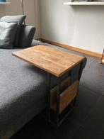 Vierkant Bijzettafeltje, Minder dan 55 cm, Gebruikt, Vierkant, Hout
