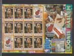 U045 NBA basketbal vel 10x Udonis Haslem Miami HEAT, Ophalen of Verzenden, Postfris, Sport