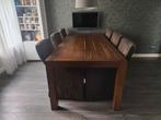 Eetkamer set 220x100 met 6 stoelen, Ophalen