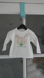 Longsleeve konijn smile - maat 68, Gebruikt, Jongetje of Meisje, -, Ophalen of Verzenden