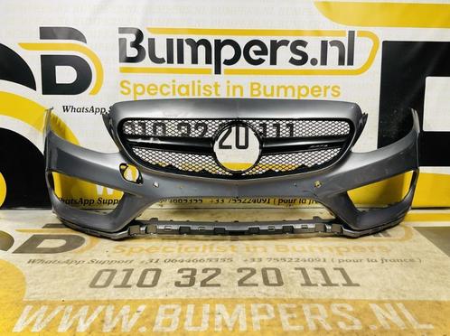 BUMPER Mercedes C Klasse W205 AMG 6pdc 14-17 VOORBUMPER 6601, Auto diversen, Tuning en Styling, Ophalen of Verzenden