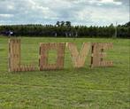 Pallet LOVE letters, Ophalen, Zo goed als nieuw, Versiering, Geboorte of Huwelijk